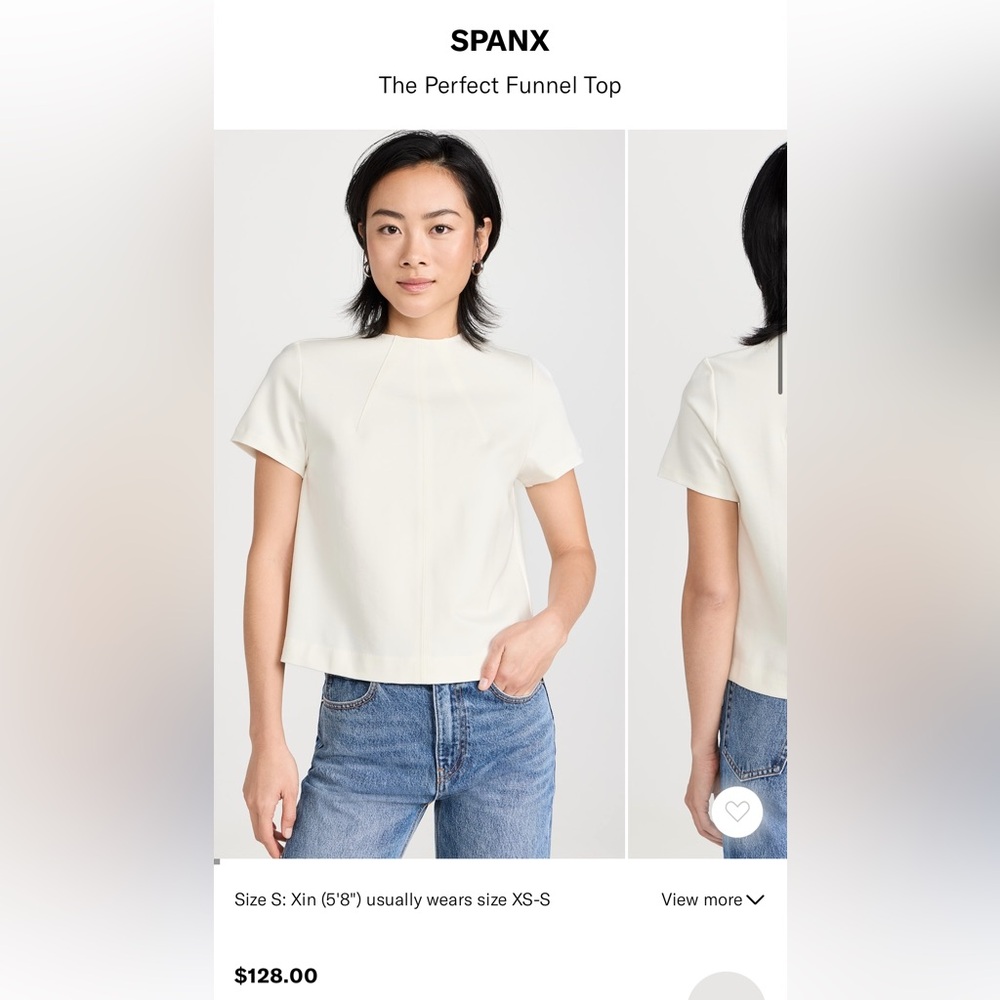 NWT Spanx Perfect Funnel Top